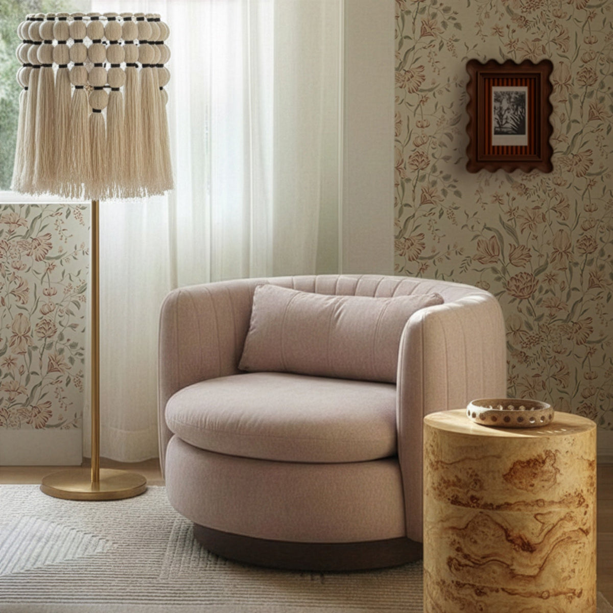 Nura Swivel Accent Chair