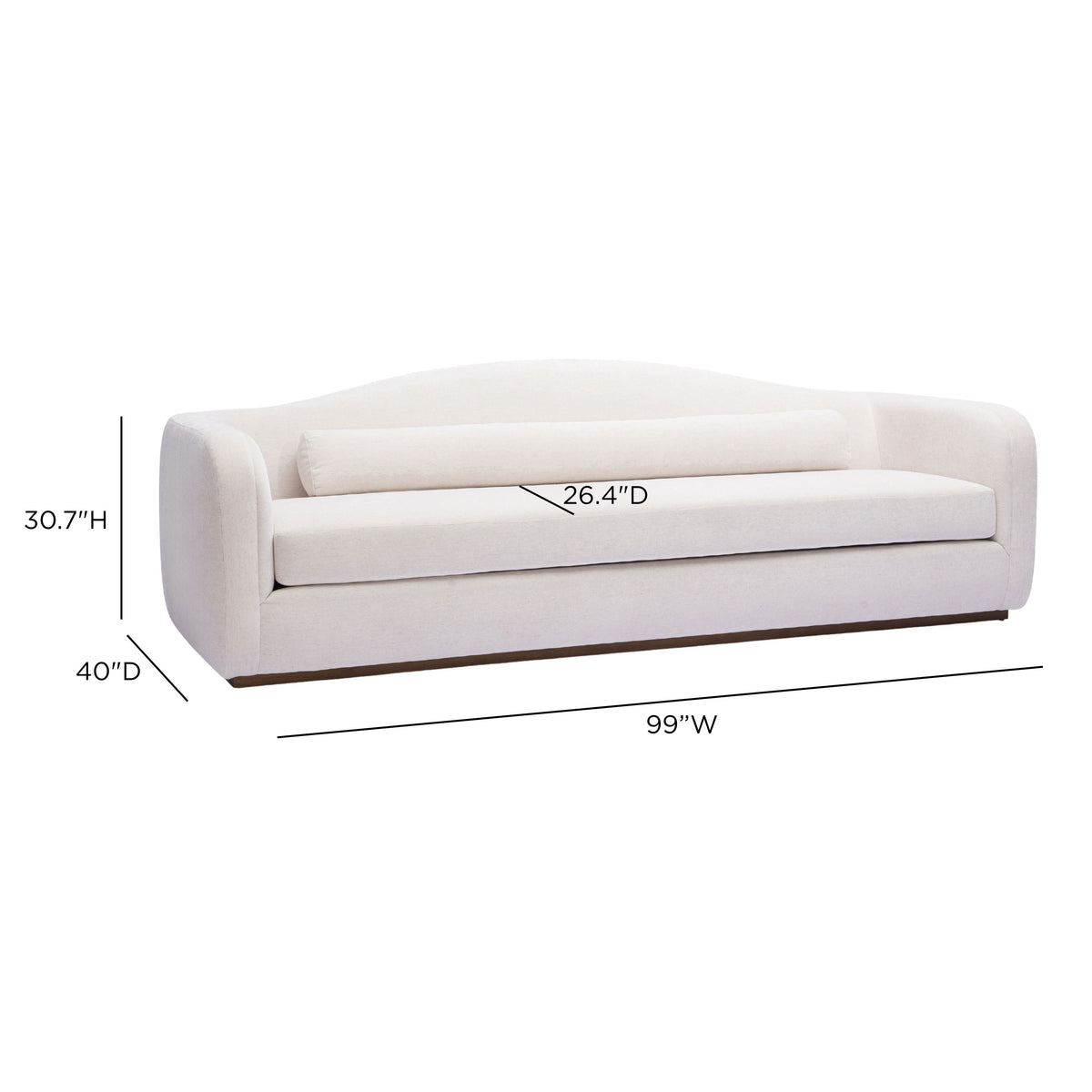 Camille 99" Sofa