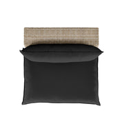 Cali Performance Fabric & Wicker Outdoor Armless Chair