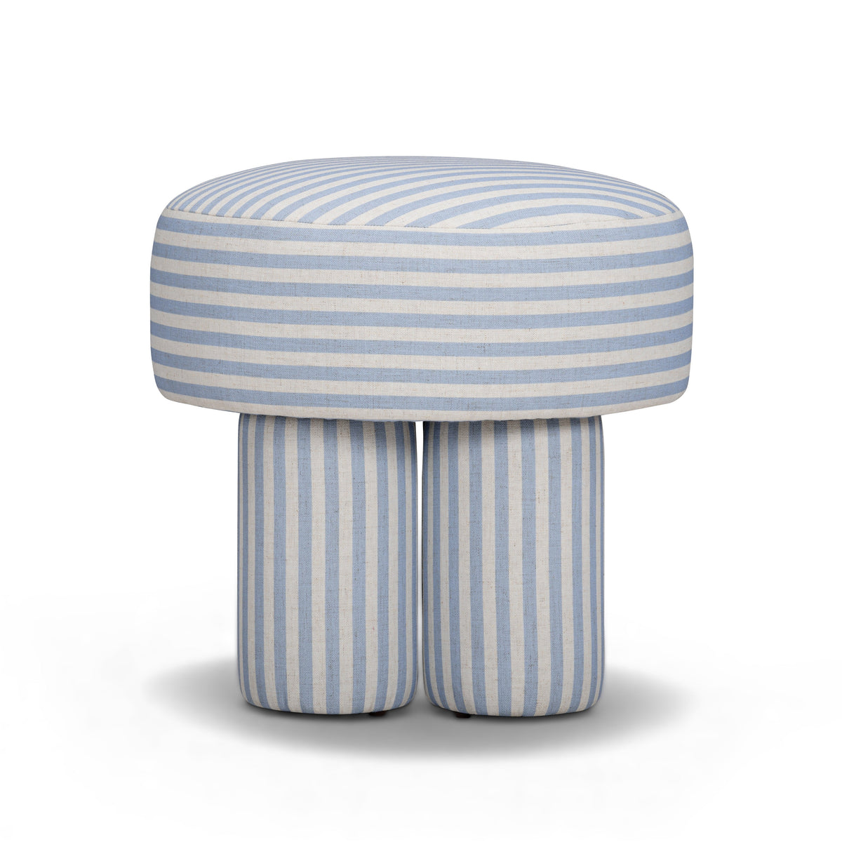 Masha Linen Accent Stool