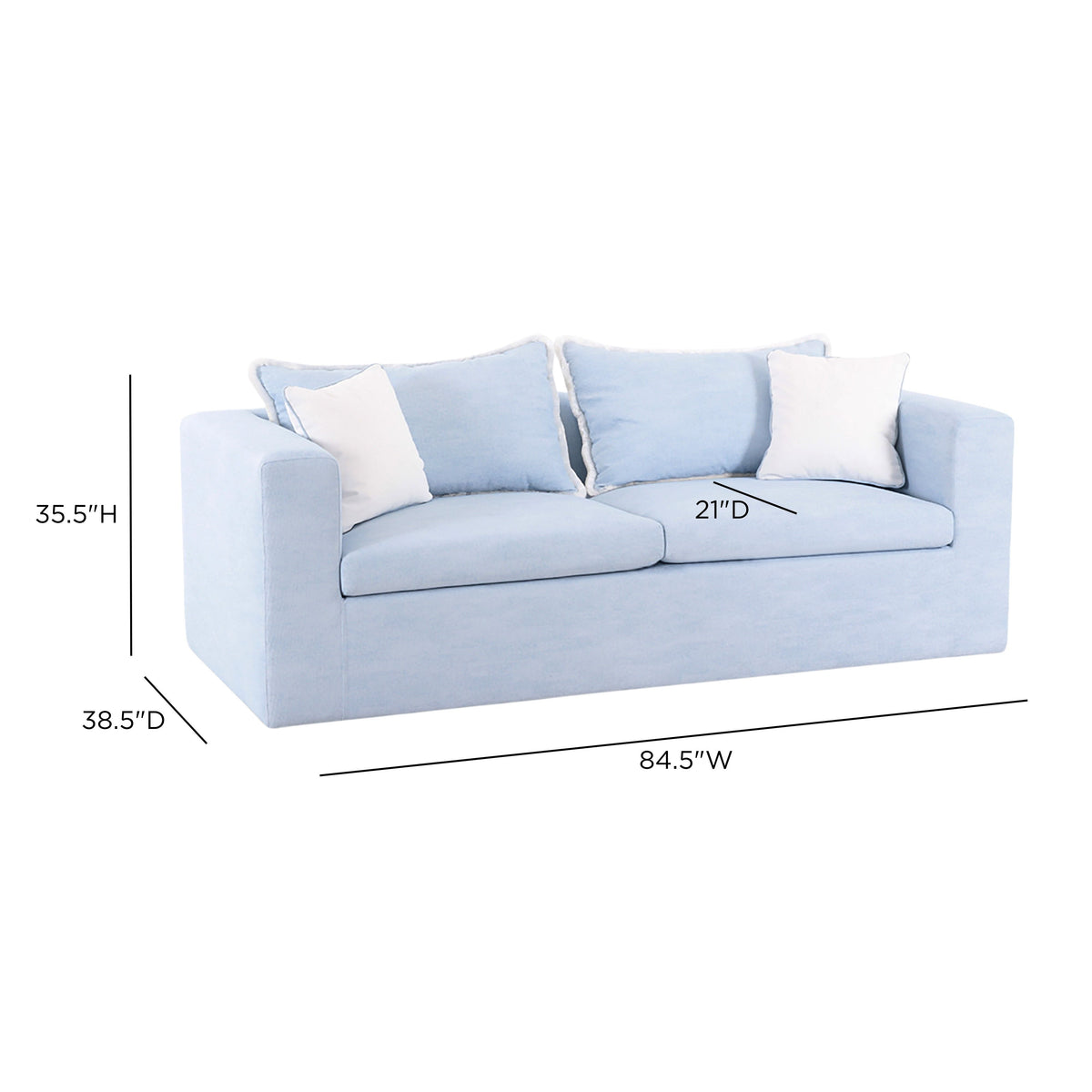 Salty 85" Indoor/Outdoor Sofa