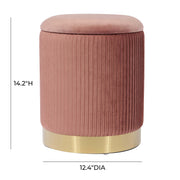 Zoe Storage Ottoman