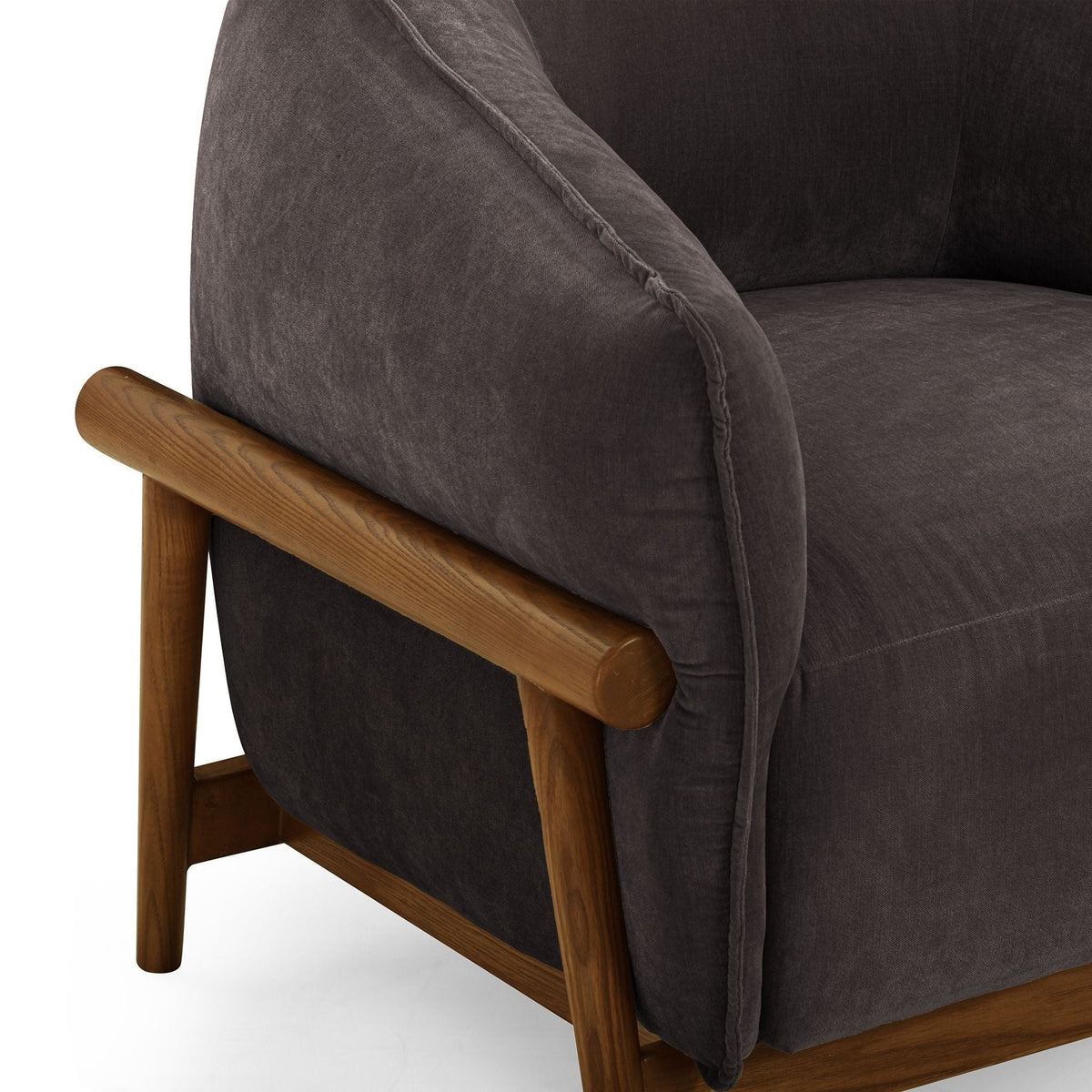 Piedmont Upcycled Contract-Grade Chenille Accent Chair