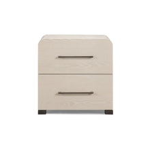 Marissa 22" Ash 2-Drawer Nightstand
