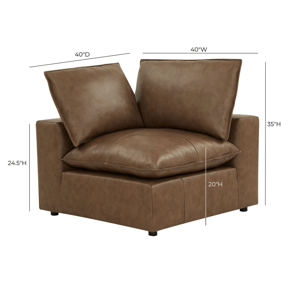 Cali Modular Corner Chair
