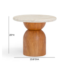 Cynthia Concrete Indoor/Outdoor Side Table