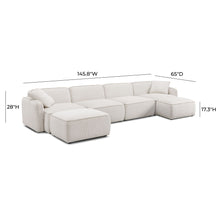 Travie 6-Piece Modular U-Sectional