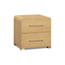 Marissa 22" Ash 2-Drawer Nightstand