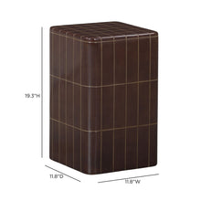Tatiana Square Concrete Indoor/Outdoor Side Table