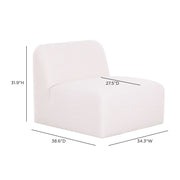 Gorge Modular Armless Chair