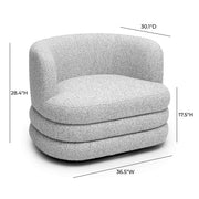 Astor Swivel Hotel Lounge Chair