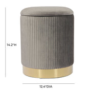 Zoe Storage Ottoman