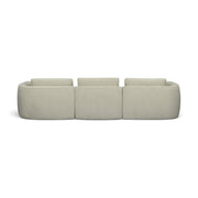 Noor 3-Piece XL 128" Modular Sectional
