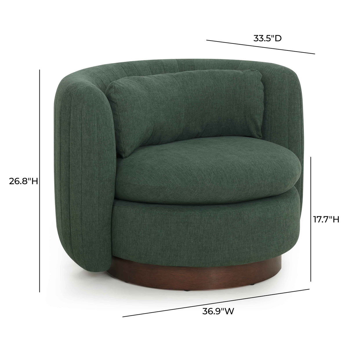 Nura Swivel Accent Chair