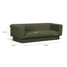 Jules 94" Performance Velvet Sofa