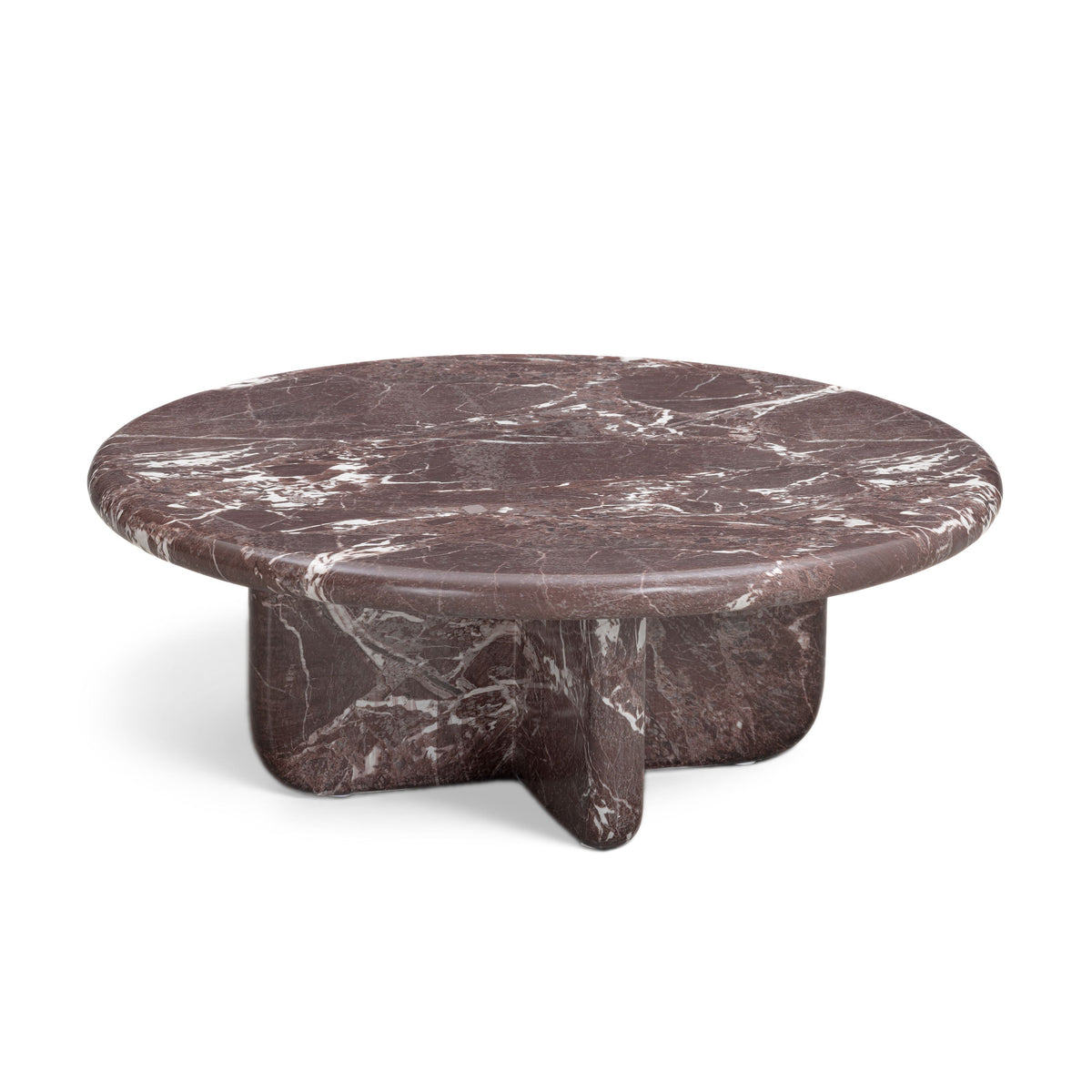 Juju 2-Piece Faux Marble Indoor/Outdoor Nesting Coffee Table Set
