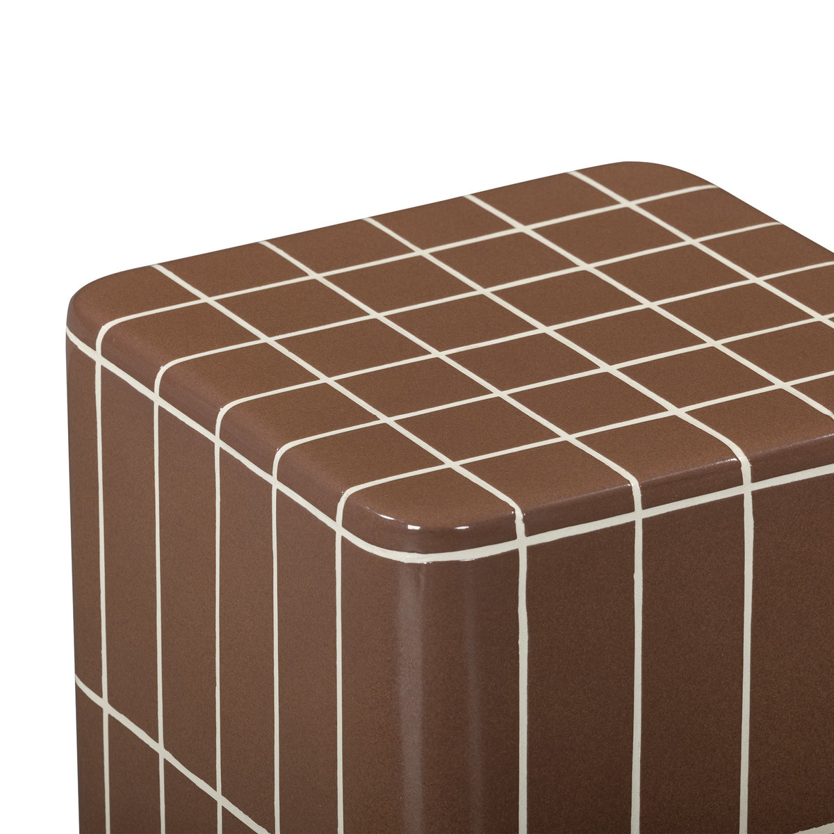 Tatiana Square Concrete Indoor/Outdoor Side Table