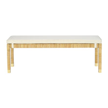Amara 50" Rattan Bench