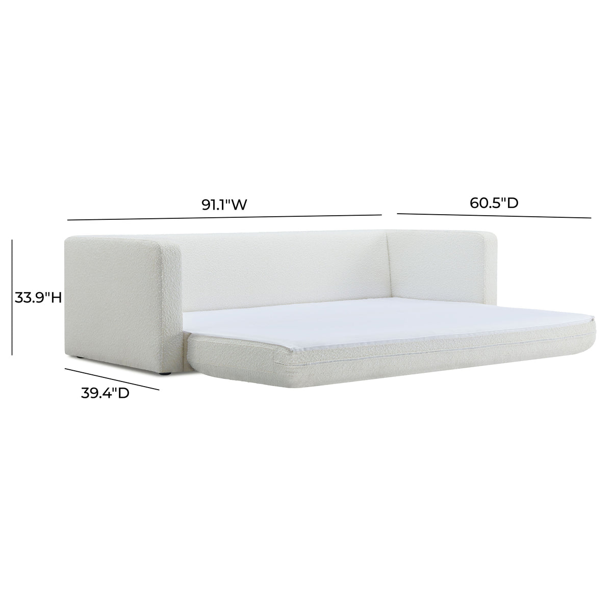 Ryan 91" Sleeper Sofa