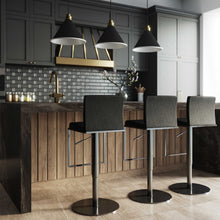 Amalfi Performance Vegan Leather Adjustable Stool