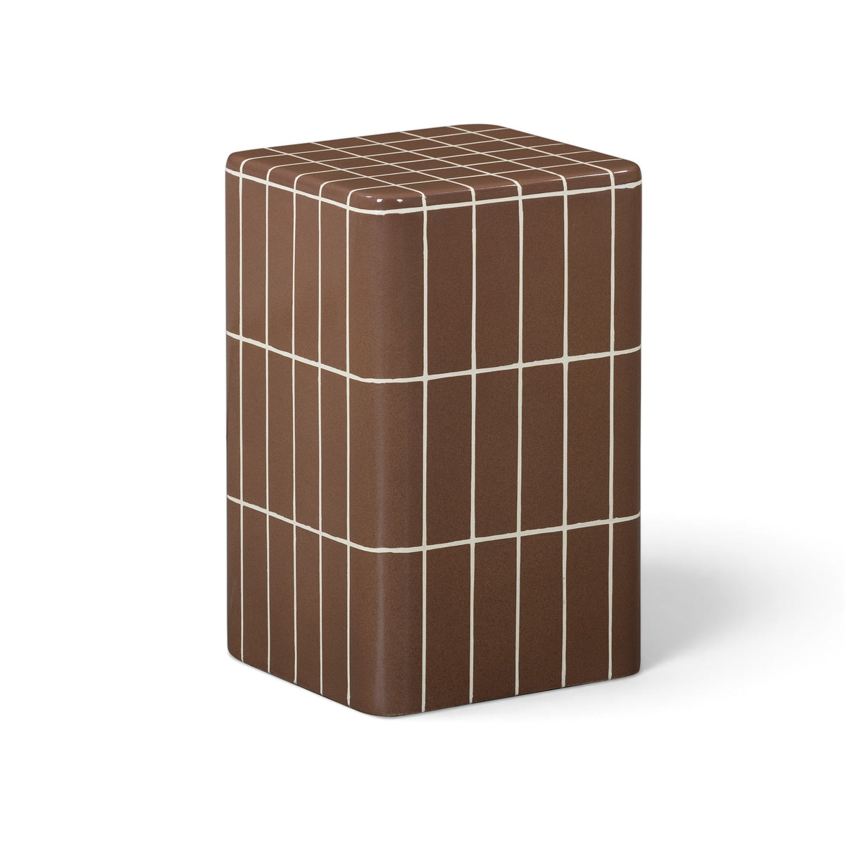 Tatiana Square Concrete Indoor/Outdoor Side Table