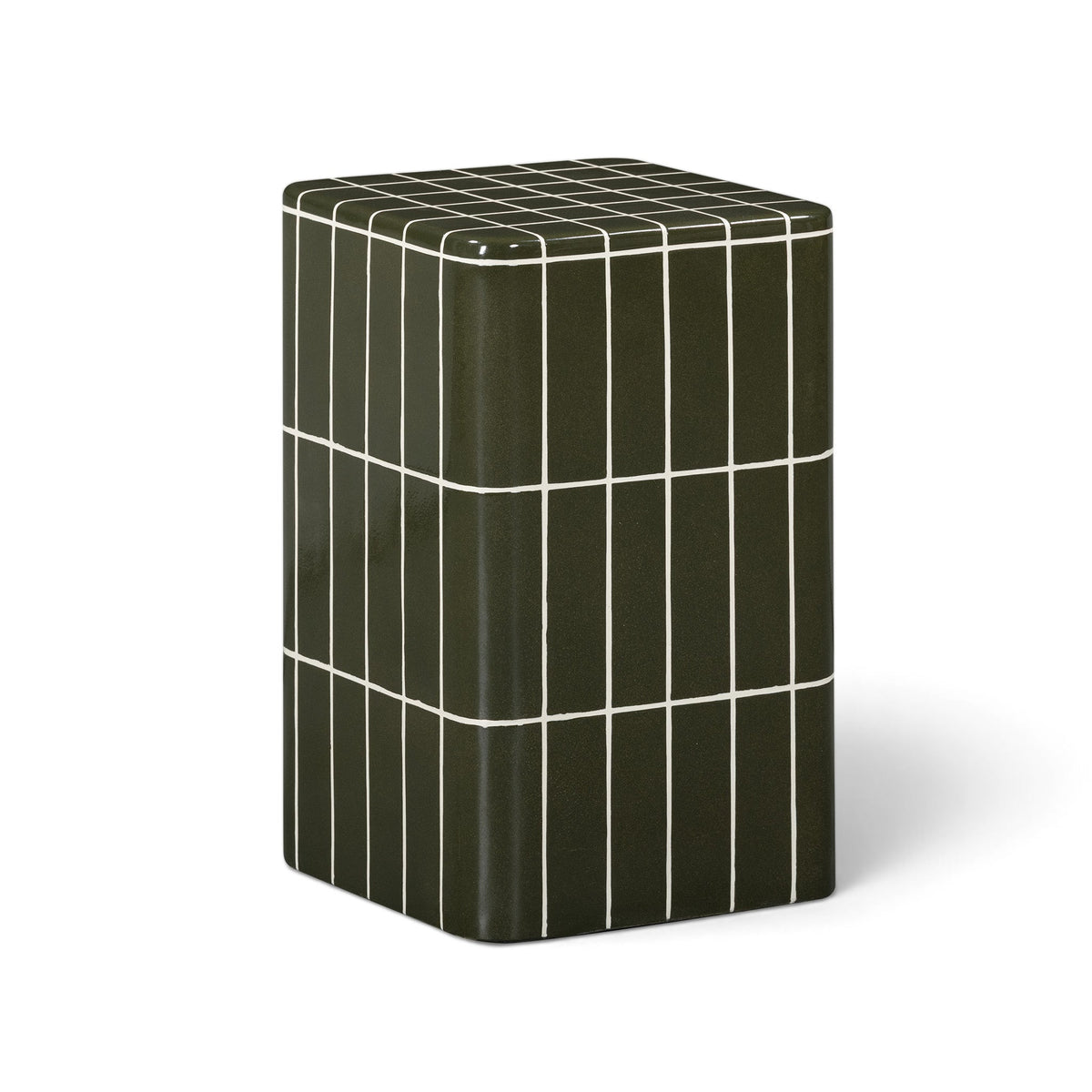 Tatiana Square Concrete Indoor/Outdoor Side Table