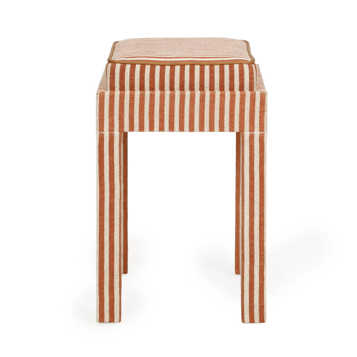 Kora Cotton Jute Contract-Grade Accent Stool