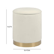 Zoe Storage Ottoman