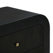 Hump 38" Arched 3-Drawer Bedside Chest