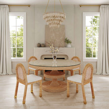 Amara Arched Rattan Dining Chair