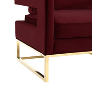 Avery Performance Velvet Accent Chair