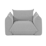 Saint Tropez Stuffed Indoor/Outdoor Armchair