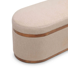 Olivier 41" Oval Storage Ottoman