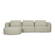 Noor 3-Piece XL 128" Modular Sectional
