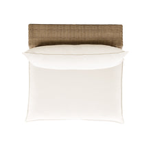 Cali Performance Fabric & Wicker Outdoor Armless Chair