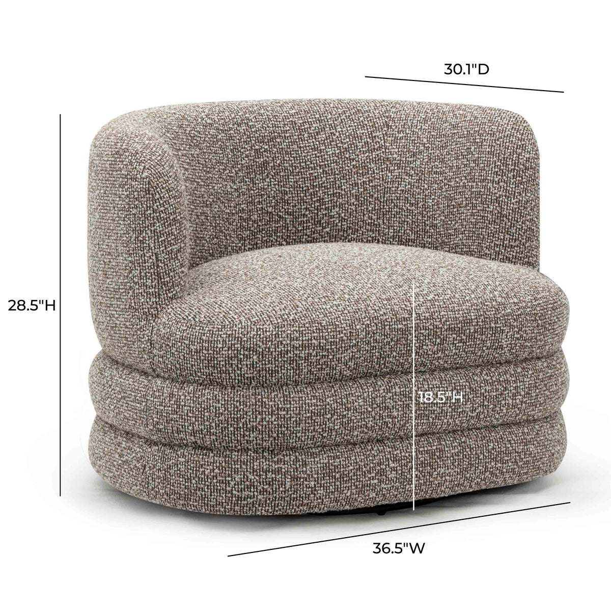 Astor Swivel Hotel Lounge Chair