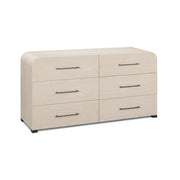 Marissa 62" Ash 6-Drawer Dresser
