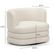Astor Swivel Hotel Lounge Chair