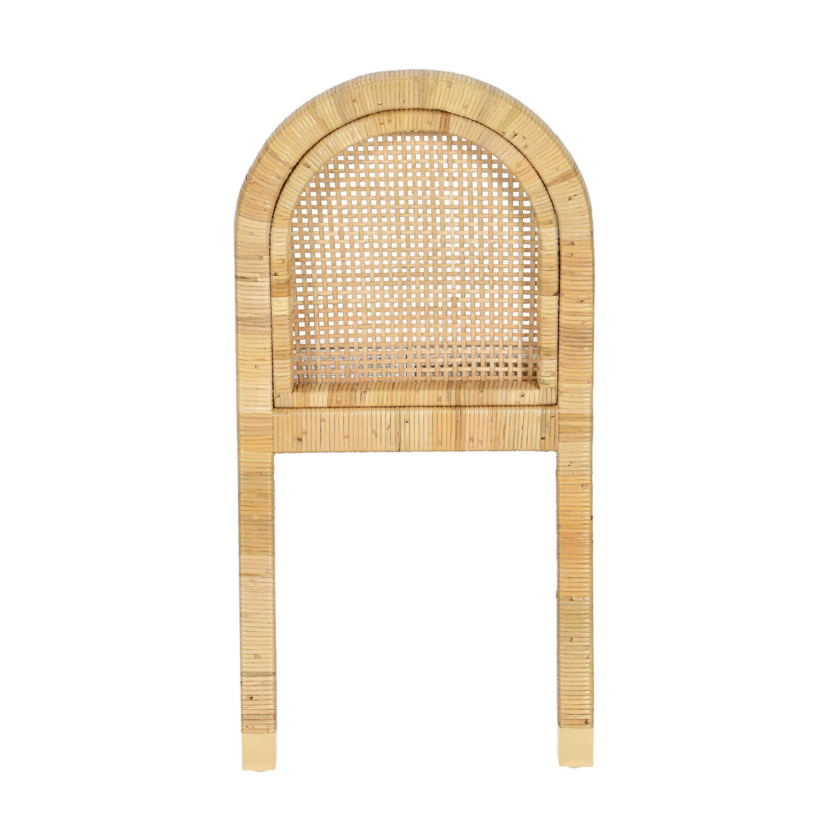 Amara Arched Rattan Dining Chair