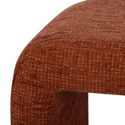 Alvie Railroad Chenille Storage Side Table