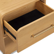 Marissa 22" Ash 2-Drawer Nightstand