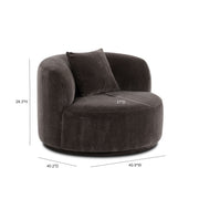 Fickle Swivel Accent Chair