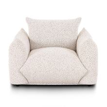 Saint Tropez Nubby Fabric Armchair in Sand