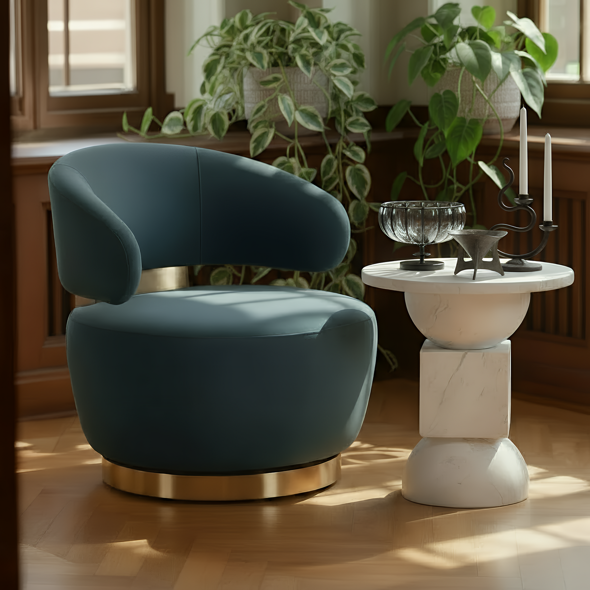 Austin Swivel Accent Chair