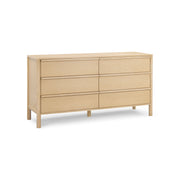 Tyra 62" Ash 6-Drawer Dresser
