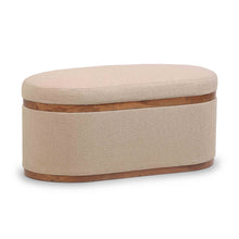 Olivier 41" Oval Storage Ottoman