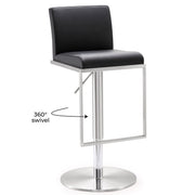 Amalfi Performance Vegan Leather Adjustable Stool