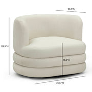 Astor Swivel Hotel Lounge Chair