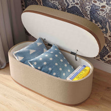 Olivier 41" Oval Storage Ottoman