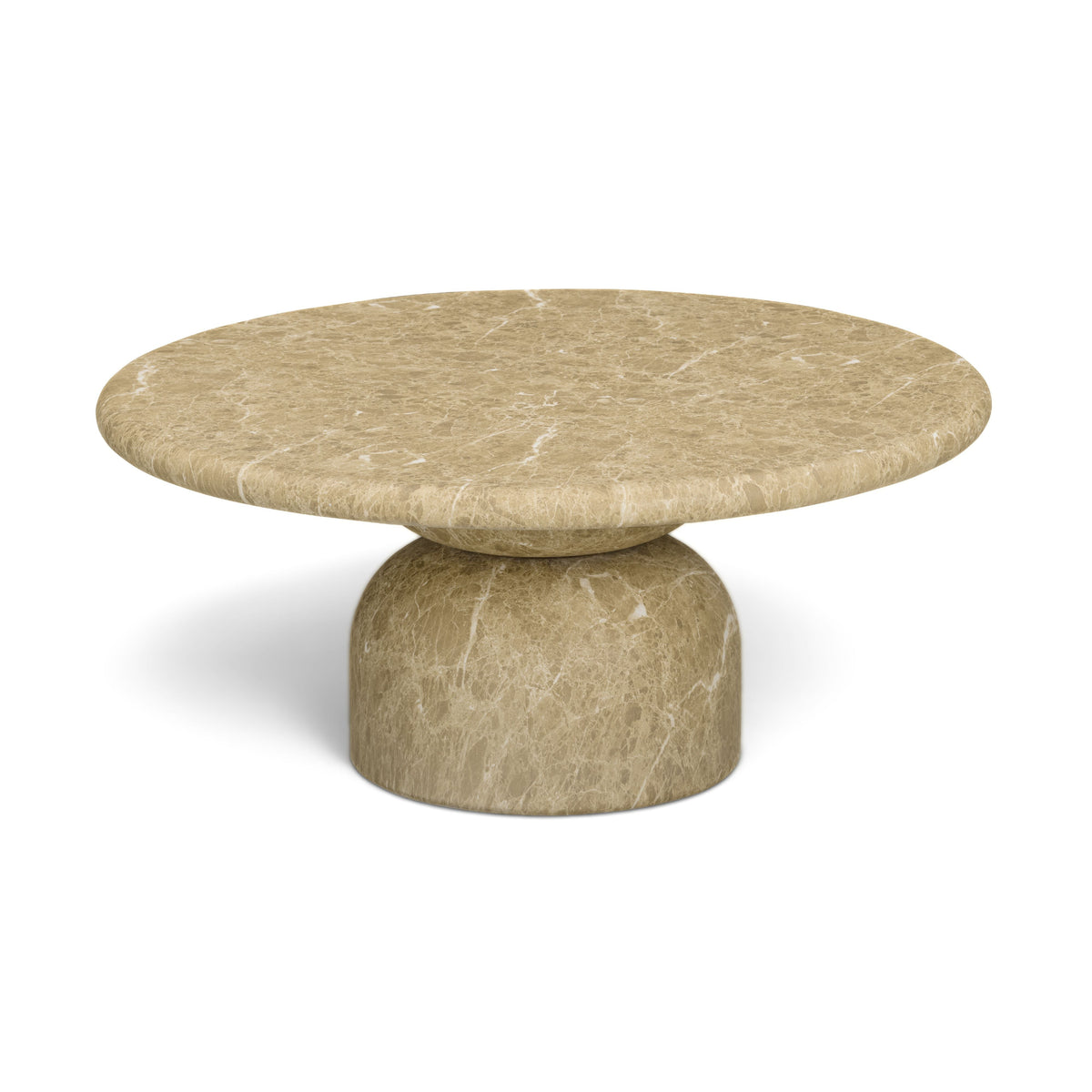 Cynthia 36" Concrete Indoor/Outdoor Coffee Table